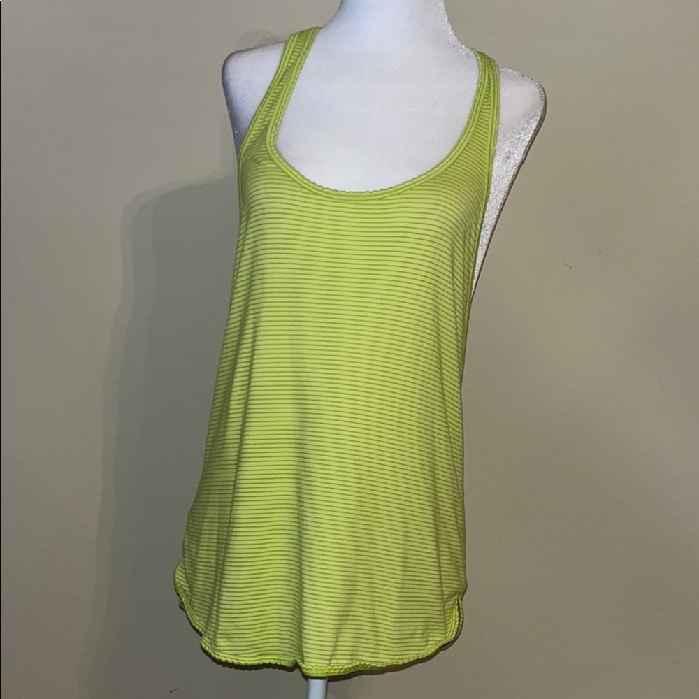 Lululemon Lime Green Women's Tank Top
